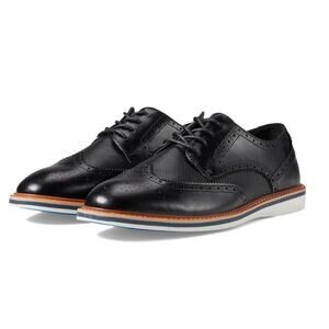 Steve Madden Black Vikkin Summer Shoes for Men Round Toe Design‎